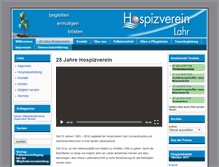 Tablet Screenshot of hospiz-lahr.de